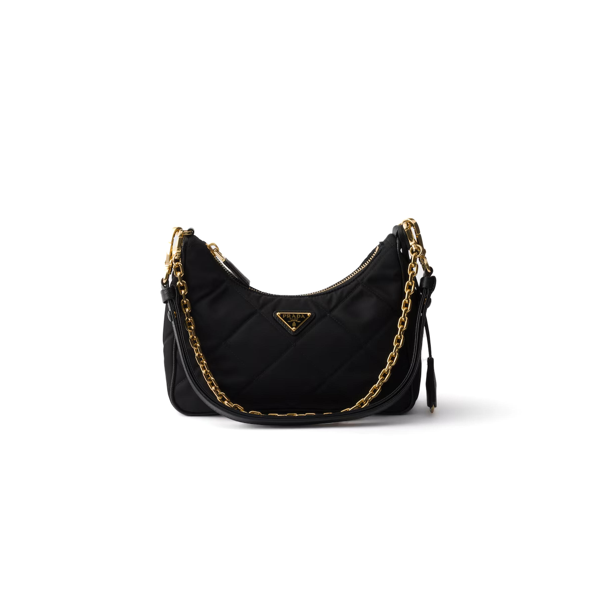 PRADA RE-EDITION QUILTED RE-NYLON MINI BAG 1BC204 (22*18*6cm)